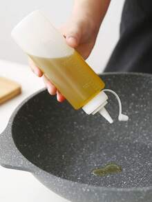 塑料挤压酱汁瓶，厨房番茄酱、沙拉、蜂蜜、果酱调味品分配器，厨房、圣诞礼物、学校用品 - 彩色 - 查看 7