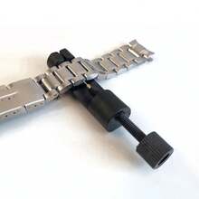 Black Strap Universal Adjuster, Accessory, Watch Length Adjustment Tool, Trimmer, Watch Remover, Watch Remover - Multicolor - View 2