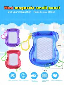 Cute Magnetic Writing Board Mini Handwriting Board Keychain Small Backpack Decor Drawing Board