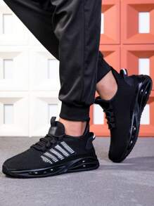Herren Low-Top Schnürschuhe Atmungsaktiv Rutschfest Langlebig Mode Lässig Vielseitig Laufschuhe