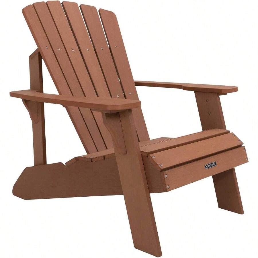 LIFETIME Adirondack Chair Brown - Brown1 - View 1