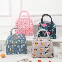 1 Bottle Bag Insulated Lunch Tote Cooler Bag With Handle - Multicolor - View 8