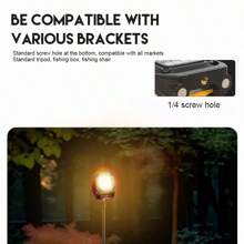 1 Pc COB Worklight Spotlight Camping Tent Light With Hook And Magnet, Repair Lamp Emergency Lighting