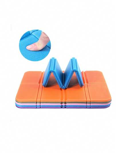 2pcs High Quality Foldable Seat Cushions - Moisture-Proof Portable Outdoor Seat Pad For Camping, Fishing, Picnics, Beach, Hiking - Durable Grass &, Blue, Outdoor Cushion Covers High Quality