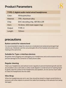 D8 USB-C 有线耳机，带麦克风、控制按钮和耳挂式设计，运动跑步入耳式耳机，兼容 17、 16/15/15 Plus/15 Pro/15 Pro Max、 17 Pro/Air/Mini、Galaxy S24/S23/S22+/S21 Ultra/S20 FE/Note 10/Note 20 和 Pixel 手机。 - 彩色 - 查看 13