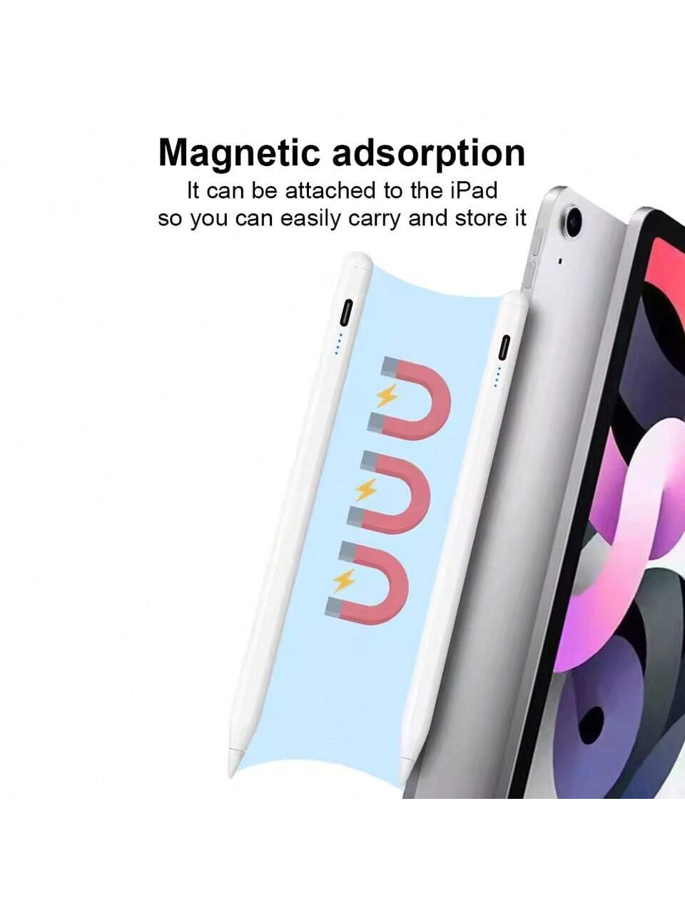 قلم لمس عالمي للأجهزة اللوحية والهواتف – متوافق مع...