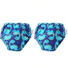 3pcs/Pack Baby Potty Training Pants, Waterproof Anti-Leakage Cute Printed Washable Briefs, Unisex Toddler Boys Girls - Multicolor - View 22