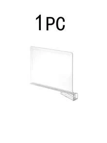 6 separadores de estantes de armario, separadores de estantes transparentes para armario, separadores de estantes para dormitorio, cocina y oficina - 6 unids/set - Ver 14