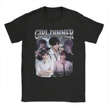 180g Pure Cotton Rafayel Love And Deepspace Girl Dinner T-Shirt For Men Otome Game Anime Cool Cotton Tee Shirt Short Sleeve T Shirt Adult Merch - màu đen - Xem 1