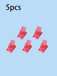 10/5/3/1pc Fixing Clip Set, Nail Extension Gel Mold, For Rapid Forming Gel, Crystal Extension Gel False Nail Mold Fixing Clip, DIY Nail Art Tools