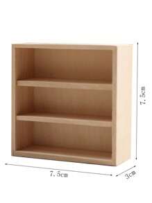 1pc 1:12 Scale Wooden Handmade Doll House Cabinet, Can Be Used As Shoe Cabinet, Storage Rack, Bookshelf, Display Shelf, Wine Cabinet, Drawer Cabinet, Multifunctional Cube Cabinet, Exquisite Dresser, Suitable For Various Placements, Applicable For Various Projects