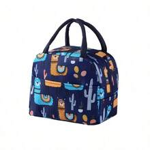 1 Bottle Bag Insulated Lunch Tote Cooler Bag With Handle - Multicolor - View 7