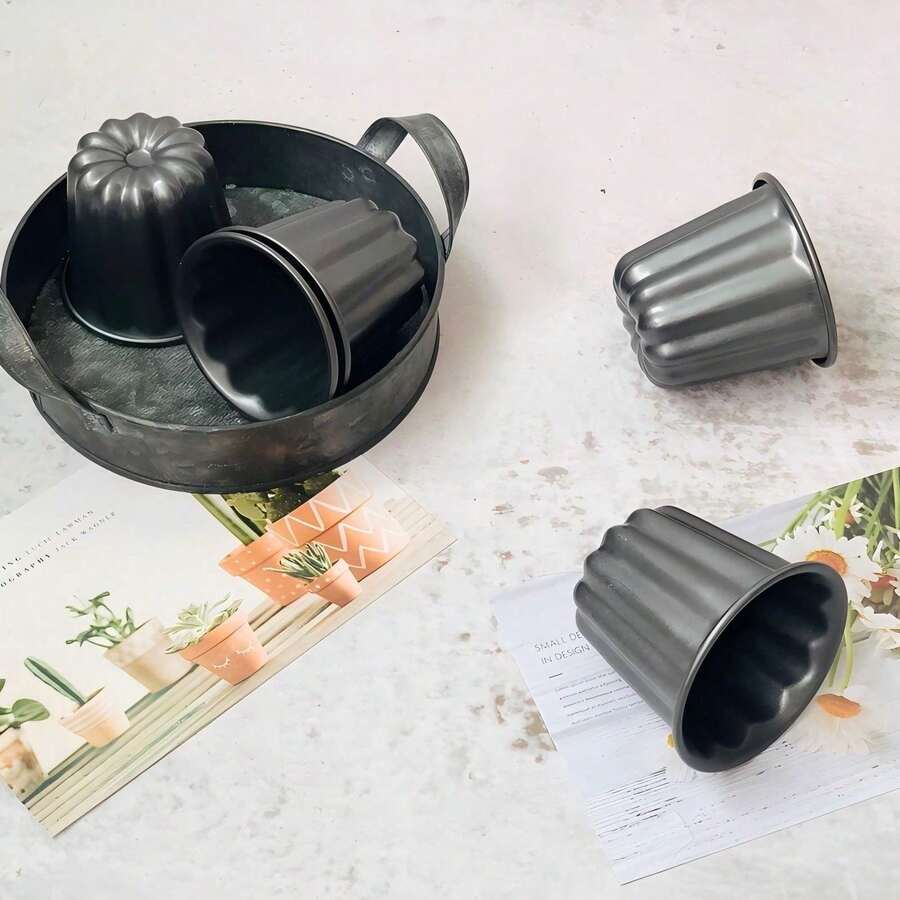 1 件/2 件/5 件/10 件,迷你糕点模具,蛋糕模具,布丁模具,易于理解的设计,适用于布丁、甜点、糕点、果冻, - 彩色 - 查看 1