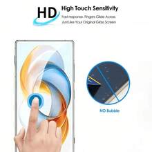 3 Pieces Of Mobile Phone Screen Protector Film, Suitable For ZTE Models Nubia/Blade/Axon/Voyage/ZTE Blade A75/Nubia Z60S Pro/Voyage 40 Pro+/Blade V41 Vita/ Blade A73 Easy To Install High-Definition Transparent Gift For Birthday, Family, Friends Tempered Glass, Phone Accessories - Transparent - View 4