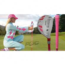 Ladies IDrive Golf Club Pink Mix #9 Ladies Hardness Rescue Tool L Hardness Club - - 1 - View 3