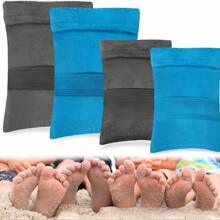 1pc Blue/Grey Portable Beach Sand Remover - Ideal For Vacation, Camping And Travel, Batteryless, Must-Have Outdoor Cleaning Tool Back To School