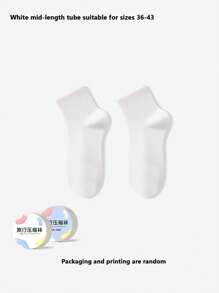 Socks Travel Business Breathable Compression Medium And Short Portable Socks- Soft Breathable Elastic Cuff, One Size Fits All, Hand Wash Only, Solid Color, Portable Sock Option | Plain Sock Design | Moisturewicking Fabric,Disposable Athletic Socks