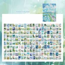 Aesthetic Collage Stickers - Themed For Spring, Summer, Autumn, Winter, Featuring Floral, Nature, And Urban Landscape Designs, Suitable For Magazines, Photo Albums, Stationery, Notebook Accessories | Seasonal Theme | Decorative Paper, Scrapbooking Supplies