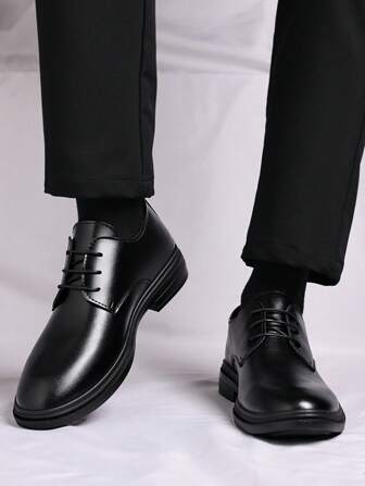 Men's Lace-Up Formal Business Casual Wedding Shoes, New Design