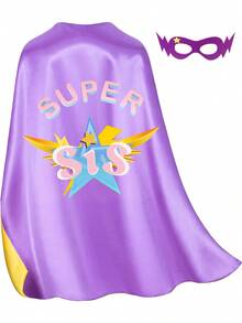 Unisex Superhero The Capes & Mask Set For Girls Boy Birthday Costume Party Halloween - Superhero - View 15