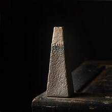 复古粗陶迷你花瓶，陶瓷桌面小花瓶，适用于茶室、茶桌水培装饰 - 棕色 - 查看 11