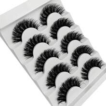 21Pairs/3Pack Full Wispy Strip Eyelashes, 8D Volume Curly False Eyelashes - Fluffy Faux Eyelashes For Dramatic Eyes - Fluffy Lashes - View 2