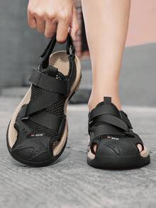 Sandals For Men,Shoes For Men Loafers Men,Stream Shoes,Men Slip On Shoes,Black Shoes For Men,Men's Casual Shoes,Barefoot Shoes,River Trekking Shoes,Sneakers For Men,Men Trainers,Giay Nam,Clogs Men,Hiking Shoes,Earth Tones,Mesh,Fishing Net,Preppy,Vacation,Simple,Men Plus Size Shoes,Breathable,Casual,Retro Style,Suitable For Daily Travel,Hiking,Hiking,Commuting,Work,Outdoor,Men Shoes Size 8 9 10 11 12 13 14 15 - Black - View 5