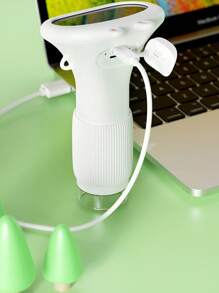 1 szt. Dziecięcy przenośny mikroskop, 5,66 cala x 3,15 cala, miniaturowy kieszonkowy cyfrowy mikroskop dla dzieci i dorosłych, ekran IPS elektroniczna lupa z 8 regulowanymi światłami LED oraz funkcją zdjęć i wideo, kieszonkowy mikroskop dla dzieci, materiał ABS