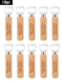 1-160 PCS Personalized Keychain Bottle Openers - Engraved Metal Key Ring Accessories, Ideal For Wedding Favors, Promotional Items, Durable & Lightweight, Power-Free Use - Multicolor - View 9
