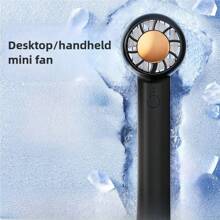 Mini Eyelash Fan, Portable Fan, USB Charging, 3 Speeds, Makeup Fan, Women's Handheld Fan, Desktop Fan Suitable For Hot Weather, Ideal For Office, Outdoor, Travel And Camping, The Best Gift Choice,300mah