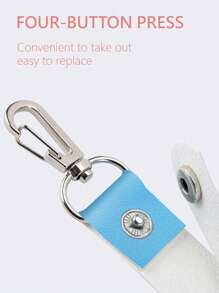 1PC Personalized Name Badge Lanyard, Name Tags ID Tags Backpack Name Tag Daycare Name Label Hooks For Backpacks Water Bottle,Warm Ambience, Autumn Home Refresh, Xmas Decoration