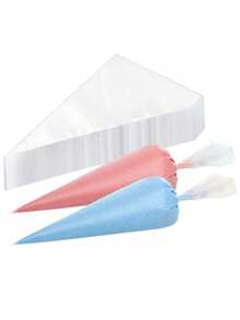 100pcs Disposable Piping Bags For Cake Decorating - Perfect For Icing, Frosting & Cookies - Essential Baking Tools & Kitchen Accessories - Piping Bag - View 8