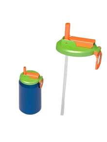 1pc 4-Color Optional Soda Can Lid With Straw, Silicone Straw Preservation Lid, Food Preservation Lid, Reusable, Suitable For Soda Water, Canned Drinks, Fruit Juice, Food Preservation Storage, Parties And Festivals, Gifts. - Multicolor - View 9