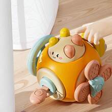 多功能婴儿忙碌球，6面抓握训练玩具，用于培养运动技能和舒缓情绪