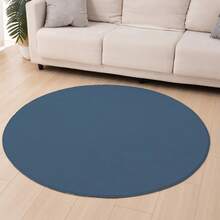 Rug, Washable, All Season, Room Mat, Small, Play Mat, Nordic, Anti-Mite, Non-Slip, Washable Rug, Compatible With Hot Carpet, Compatible With Floor Heating, Summer, Winter, Mat, Rug Mat, Carpet, Rug Carpet, Flannel, Washable, Carpet, Living Room - Navy Blue - View 18