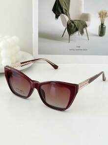 MELINDA MODA Oculos De Grau NYLON Clipon 2 em e 1 Armação+Sol Combinação De Cores - Vinho - Visão 3