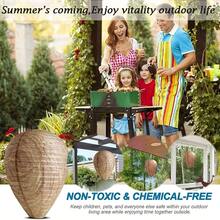 1pc&3pcs Wasp Nest Trap,Hanging Wasp Deterrent, Wasps Yellow Jackets Decoy Nest,Simulated Deterrent Hanging Territorial Insect Protection Scare - 1Pc - View 4