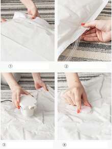 10个搬家打包袋，1个真空压缩袋，大容量家用收纳袋，衣物整理袋，防尘包装整理袋 - 收納袋多色 - 查看 10