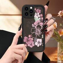 Utilize A Premium Product To  Your Smart Device, Featuring Floral Designs, UV Printing, And A Polishing Finish. This Item Offers Comprehensive 360-Degree Protection For The  11 To 16 Pro Max Series, Making It The Perfect Birthday Gift For Anyone. - màu đen - Xem 3