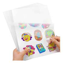 50 Vinyl For Printing Transparent Inkjet Adhesive A4