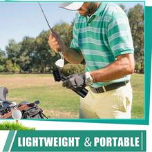 Pro Golf Club Cleaner Includes Water Golf Club Brush Golf Towel Golf Accessories For Bag Essentials Golf Accessories For Men Best Golf Gifts For Men/Women - Black - View 6