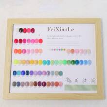 春夏果冻凝胶指甲油，冰爽荧光凝胶指甲油，水晶透明凝胶指甲油，绿色、黄色、玫红色、红色、蓝色、紫色美甲油，68种颜色可选 - 彩色 - 查看 8