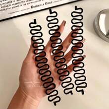 Hair Styling Tools: Twist Braid, Fishbone Braid Tool, Braid Maker, Braiding Accessory, Bun Maker, Messy Bun Maker, Ponytail Maker, French Braid Loom, Suitable For Women