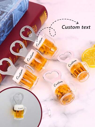 1PC Customized Fridge Magnets Support Custom Text Beer-Shaped Bottle Openers. These Bottle Openers And Fridge Magnets Can Be Attached To The Refrigerator For Easy Access. They Come In Interesting Shapes And Are Small Gifts For Daily Festivals