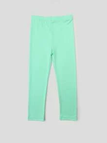 1pc Girls' Solid White Tights, Suitable For Everyday Wear, All Season - Multicolor - View 35