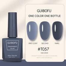 春夏果冻凝胶指甲油，冰爽荧光凝胶指甲油，水晶透明凝胶指甲油，绿色、黄色、玫红色、红色、蓝色、紫色美甲油，68种颜色可选 - 彩色 - 查看 24