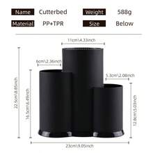 1pc Knife Storage Rack Knife Block Kitchen