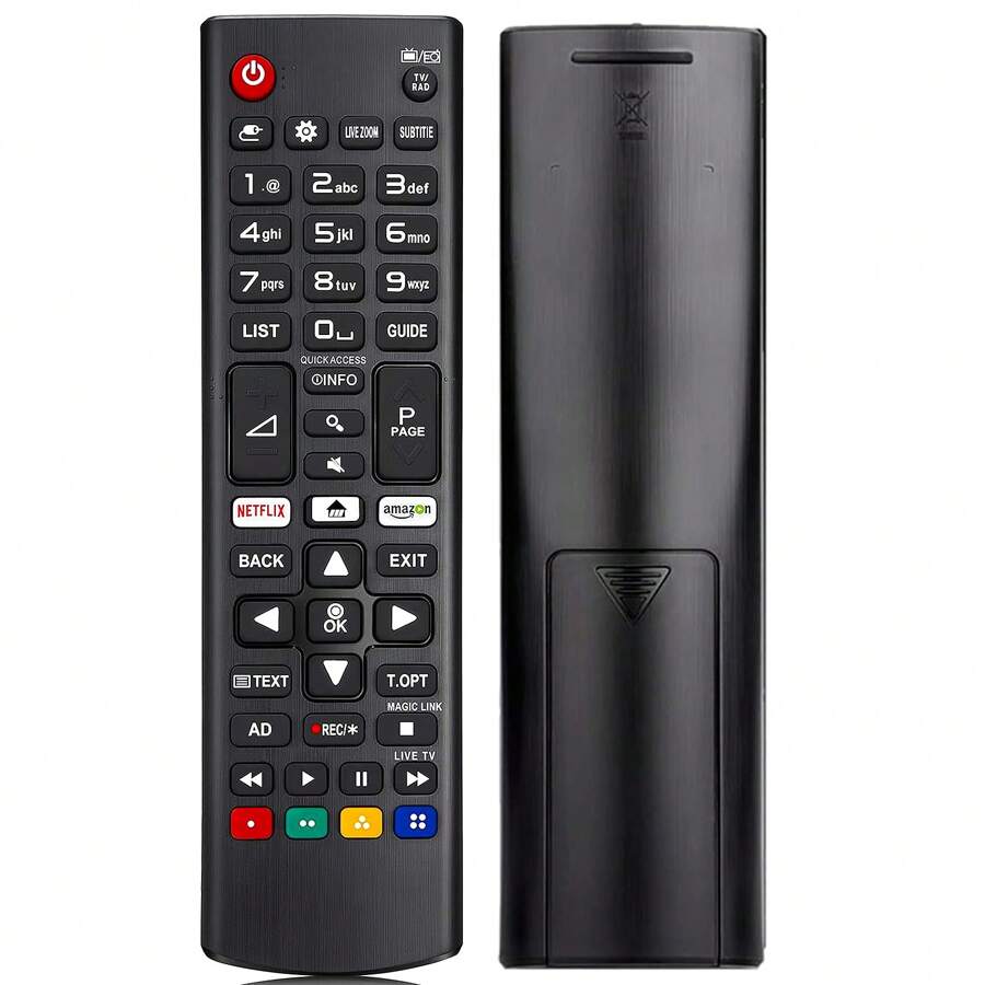SMYTH AKB75095308 Pilot Zdalnego Sterowania Zgodny Z Telewizorem 43LJ594V 43LJ624V 43LJ634V 43UJ635V 43UJ651V 43UJ670V 49LJ594 32LJ610V 43UJ634V 49UJ634V 55UJ634V 65UJ634V 43UJ6309 49UJ6309 60UJ6309 65UJ6309 43LJ614V 43UJ6307 55UJ6307 60UJ6307 43UJ630V 49UJ630V 55UJ630V 49UJ635V