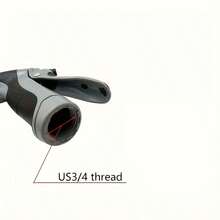 Hochdruckschlauchdüse Aus Metall - Einstellbare Sprühdüse Für Auto & Garten