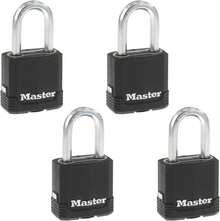 Master Lock Magnum Heavy Duty Outdoor Padlock With Key, Weather Resistant Body And Cut Resistant Shackle Make Lock Perfect For Fences, Gates, Sheds, M115XDLF - Padlock - View 1